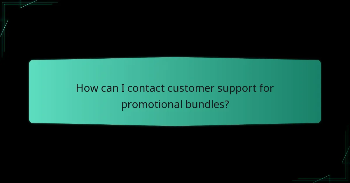 What common issues arise with promotional bundle claims?