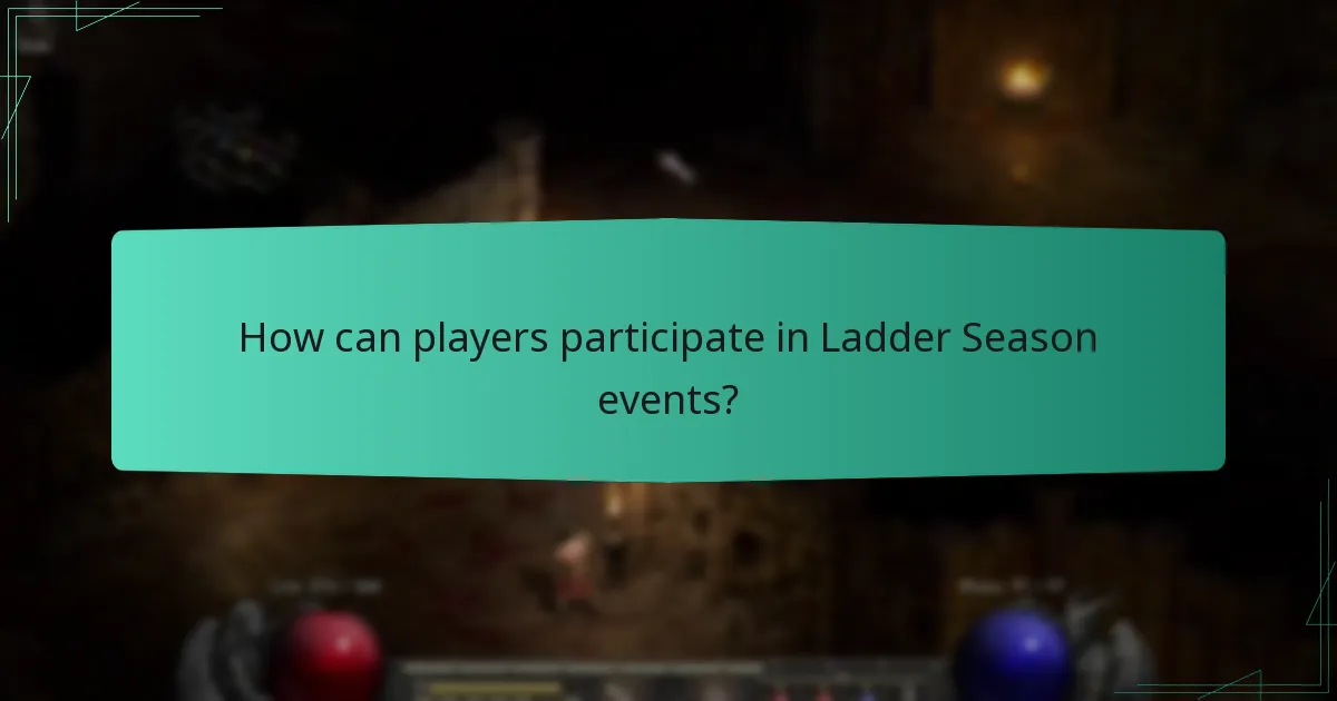 What seasonal themes are featured in this Ladder Season?