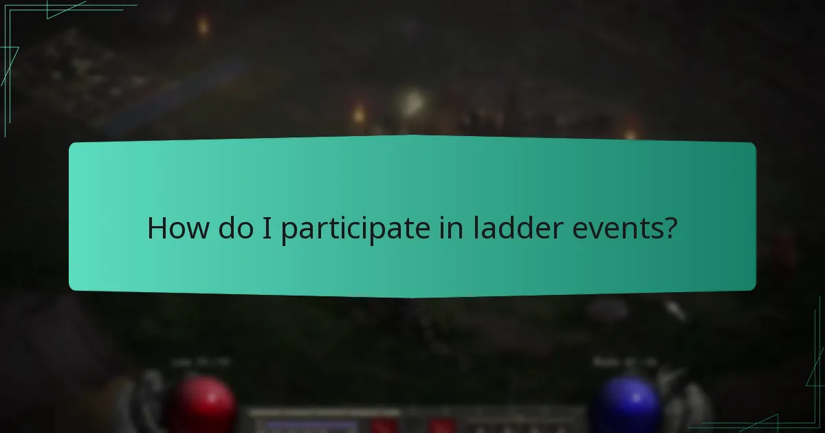 What are community tournaments associated with ladder events?