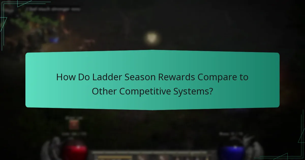 How is Reward Balancing Achieved in Ladder Seasons?